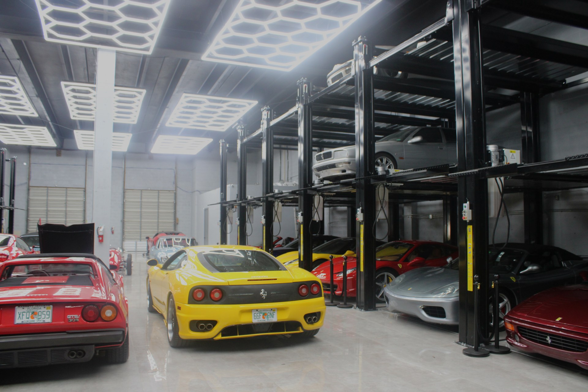 Fiorano facility — climate-controlled bays