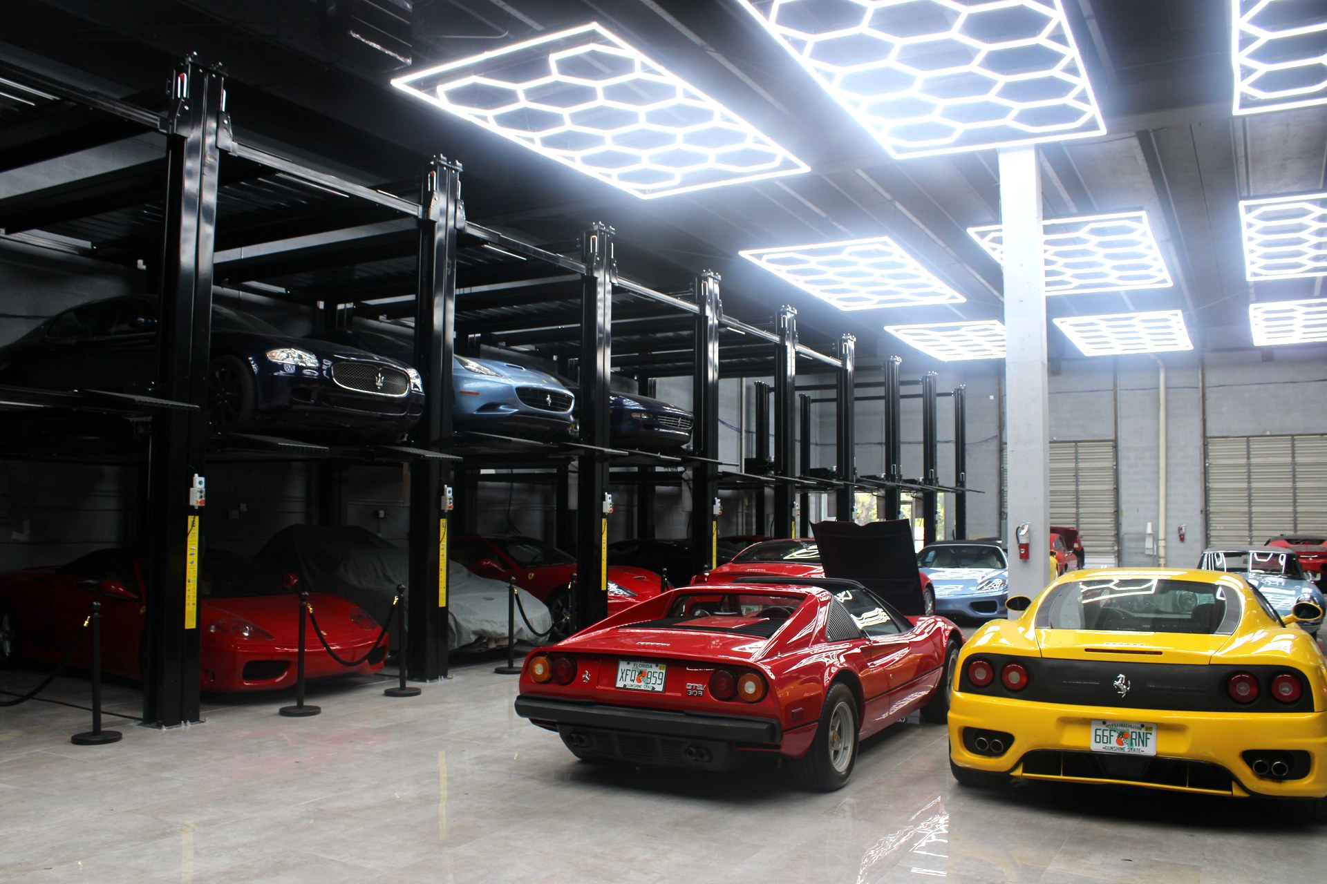 Fiorano facility — storage aisle