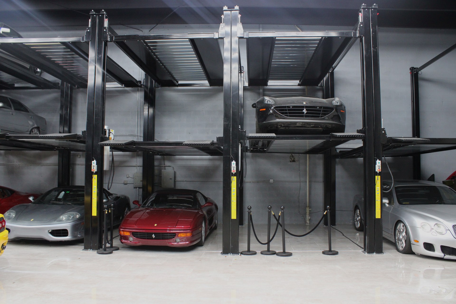 Fiorano facility — bay aisle