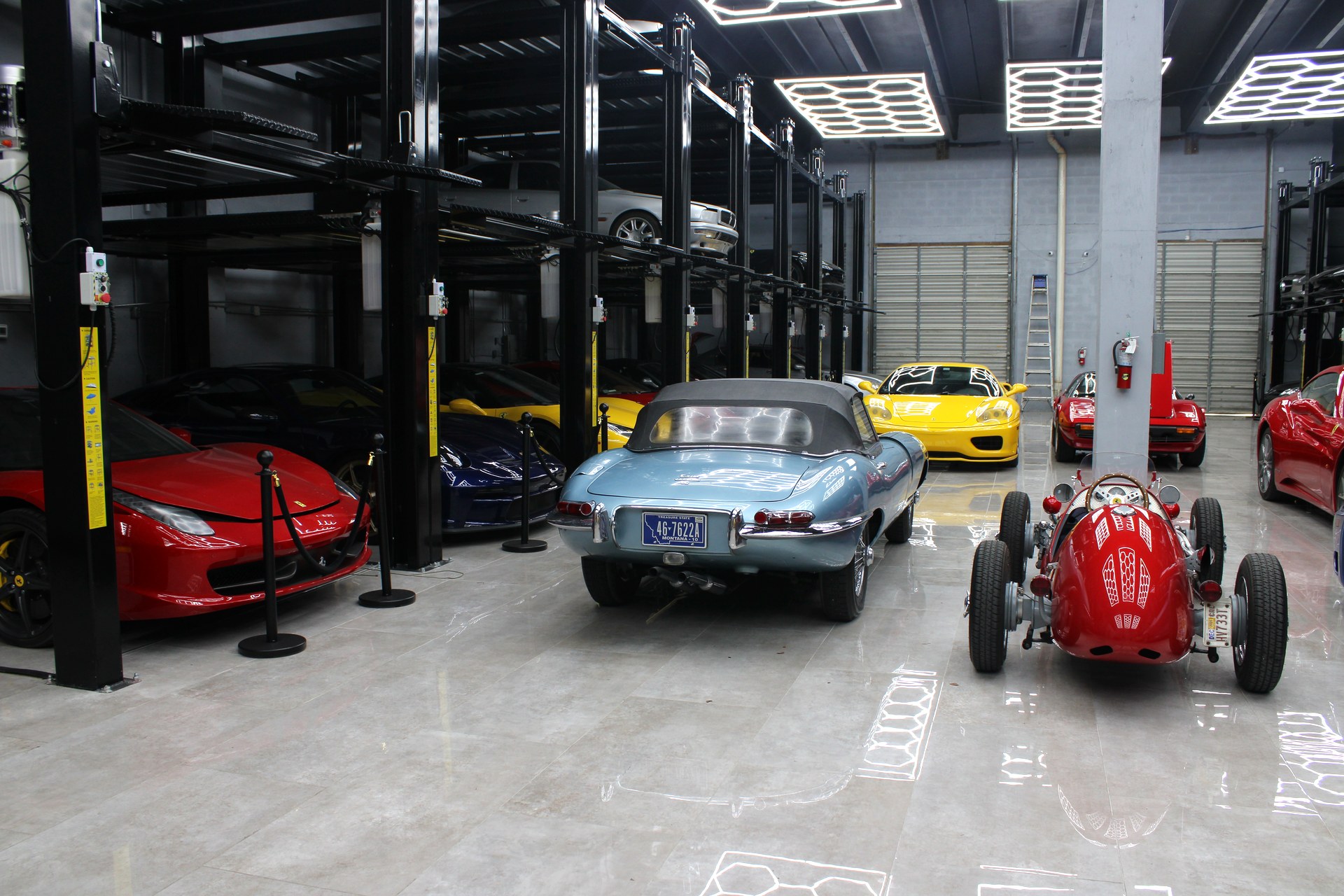 Fiorano facility — storage row